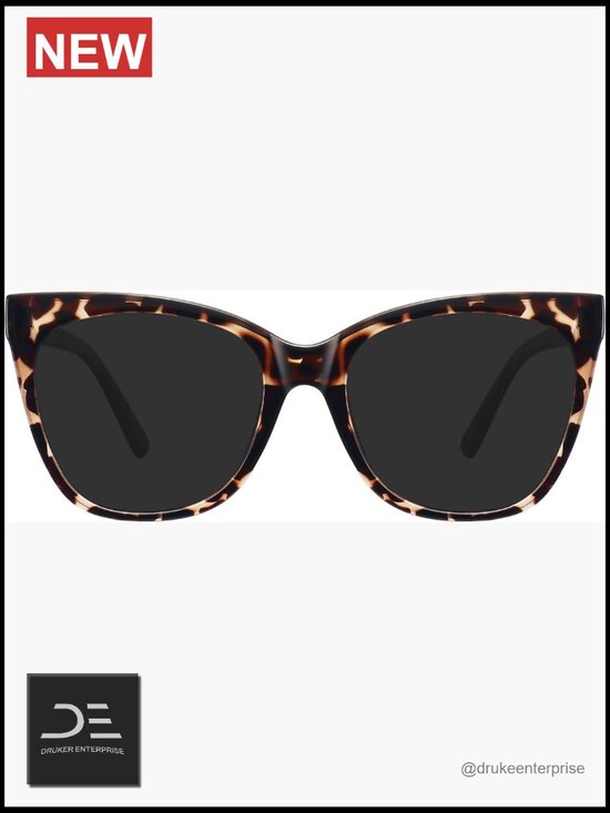 Large Polarized Cat Eye Sunglasses for Women - Retro Vintage Style main image 4